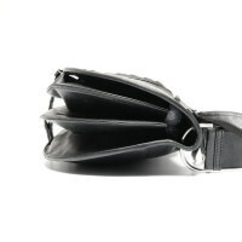 Christian Dior Admit It Corset Leather Hobo Shoulder Bag Black - Picture 5 of 13